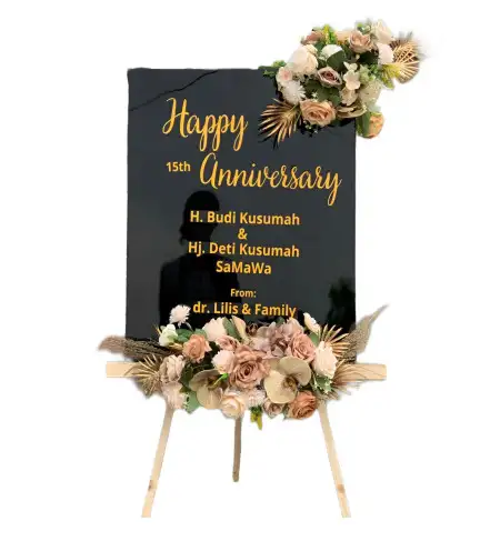 Papan Bunga Akrilik Lesanpuro